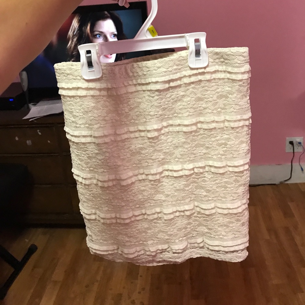Pencil skirt.